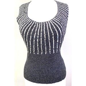 Investment Petites Women's Sequined Top, Size PL